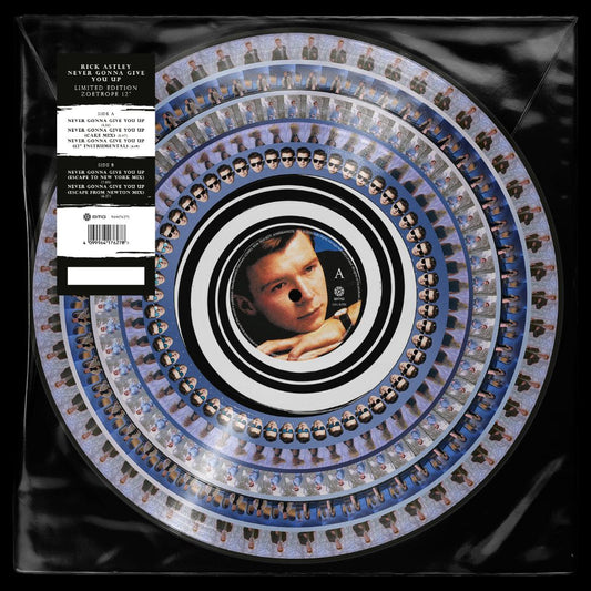 Rick Astley - Never Gonna Give You Up - Limited Edition Zoetrope 12" Vinyl