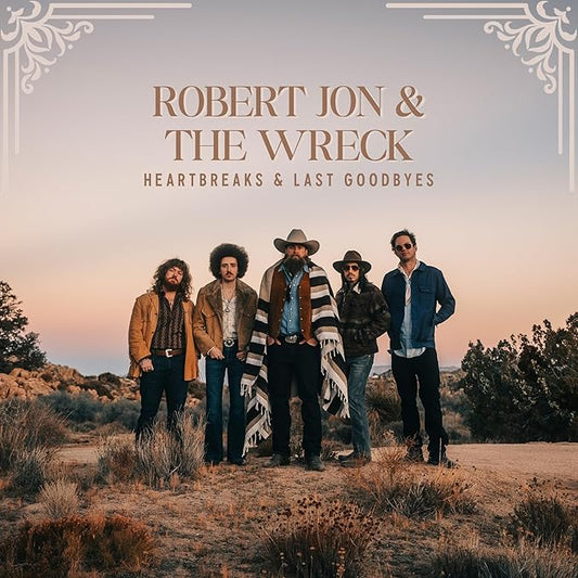 Robert Jon & The Wreck - Heartbreaks & Last Goodbyes - Crystal Clear Vinyl