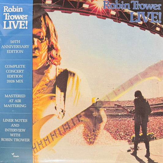 Robin Trower - Robin Trower Live - [50th Anniversary] 2LP