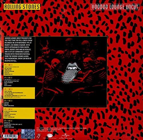Rolling Stones - Voodoo Lounge Uncut - 3LP Vinyl Set