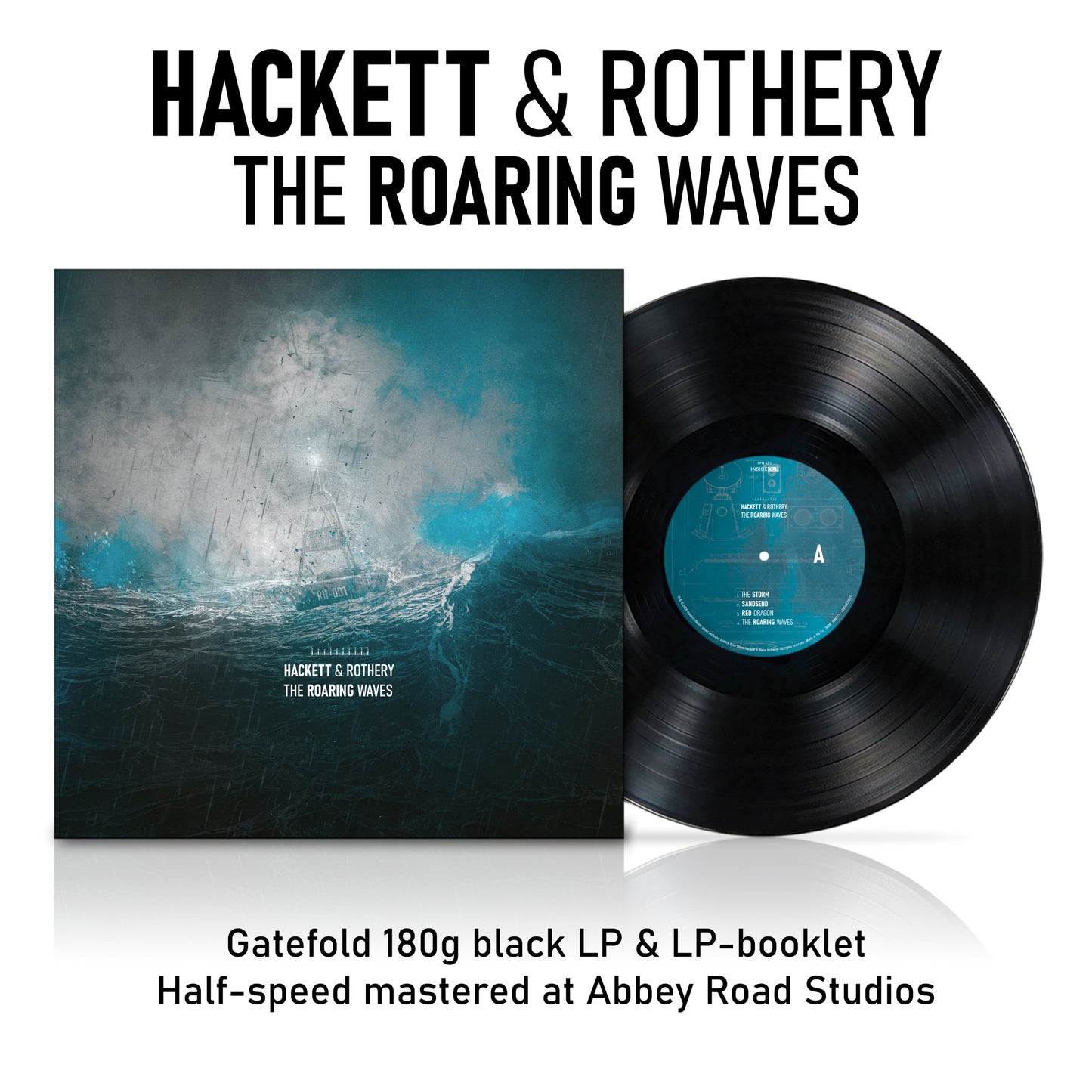Steve Hackett & Steve Rothery - The Roaring Waves - 180g Vinyl