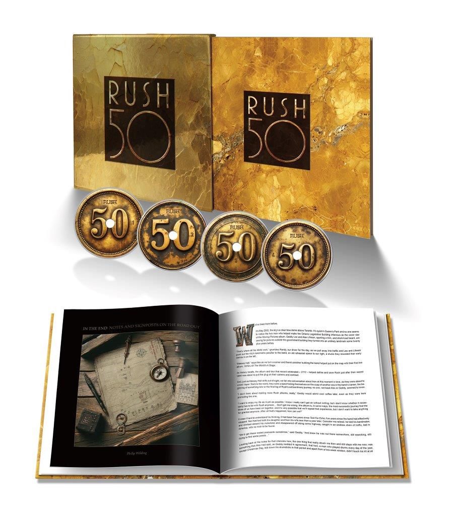 Rush - Rush 50 - 4CD Deluxe Box Set