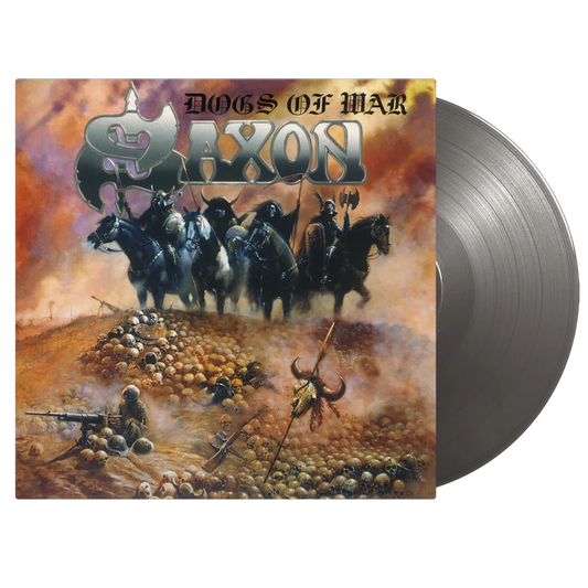 Saxon - Dogs Of War - Limited Numbered Silver Vinyl