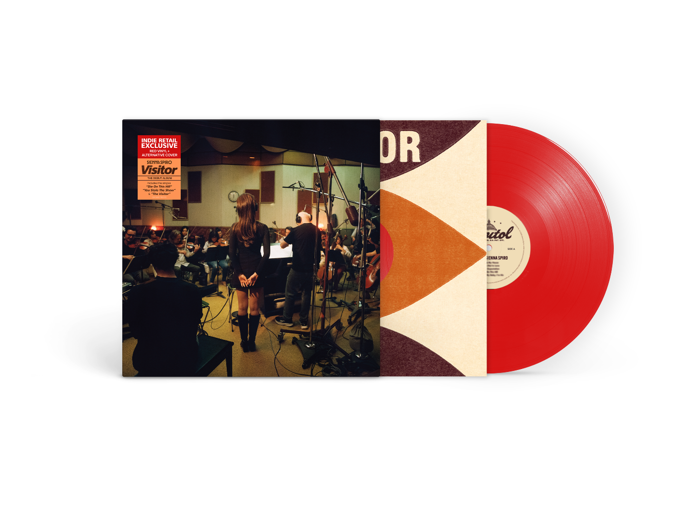 Sienna Spiro - Visitor - Red Vinyl [Indies Exclusive with Alternative Sleeve]