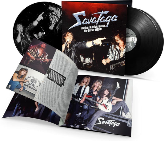 Savatage - Madness Reigns From The Gutter (1990) 3LP, 180g Etched Vinyl