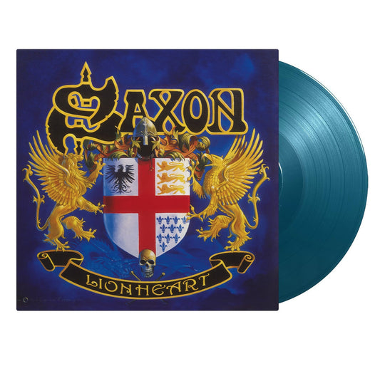 Saxon - Lionheart: Limited Numbered Aquamarine 180g Vinyl
