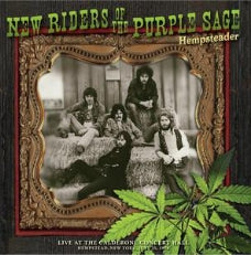 New Riders Of The Purple Sage - Hempsteader: Live - 2LP Green Vinyl