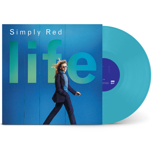 Simply Red - Life - EcoRecord Curacao Blue Vinyl [NAD2026]