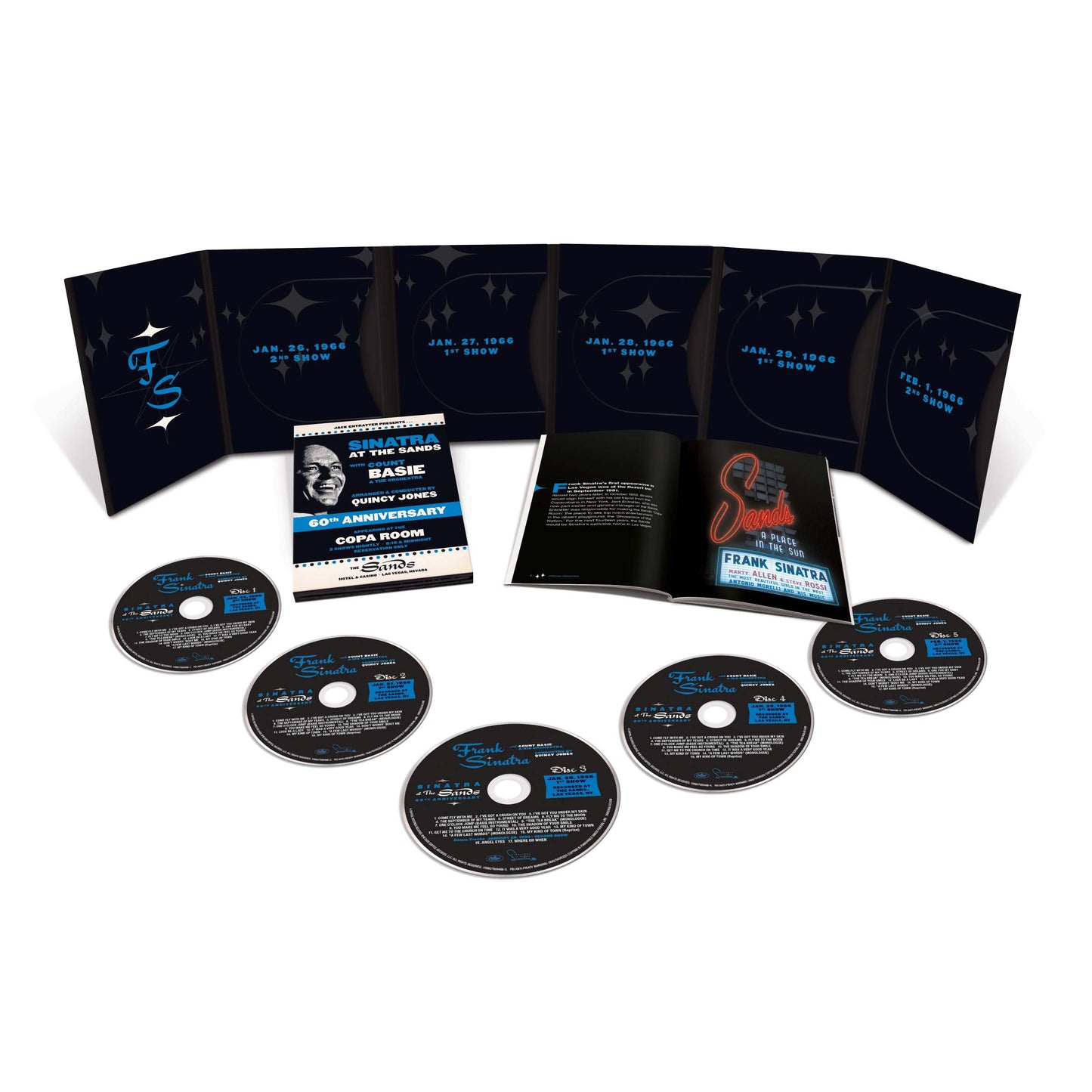 Frank Sinatra - Sinatra At The Sands 60th Anniversary 5CD Set