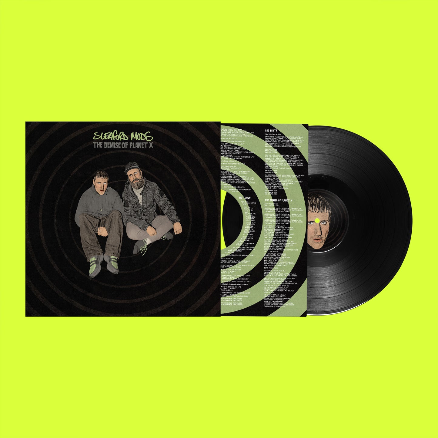 Sleaford Mods - The Demise Of Planet X - Black Vinyl