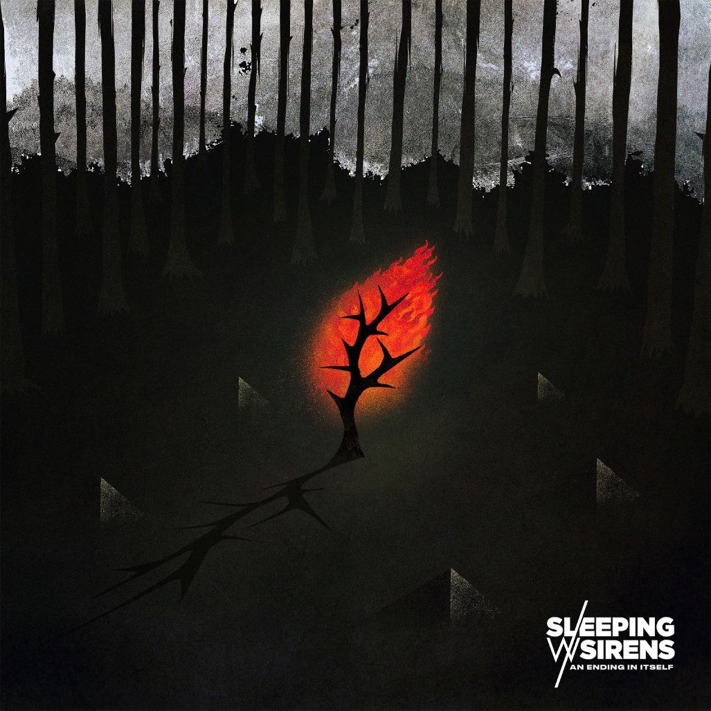 Sleeping With Sirens - An Ending In Itself - Black White & Red Swirl Vinyl [Limited Edition]