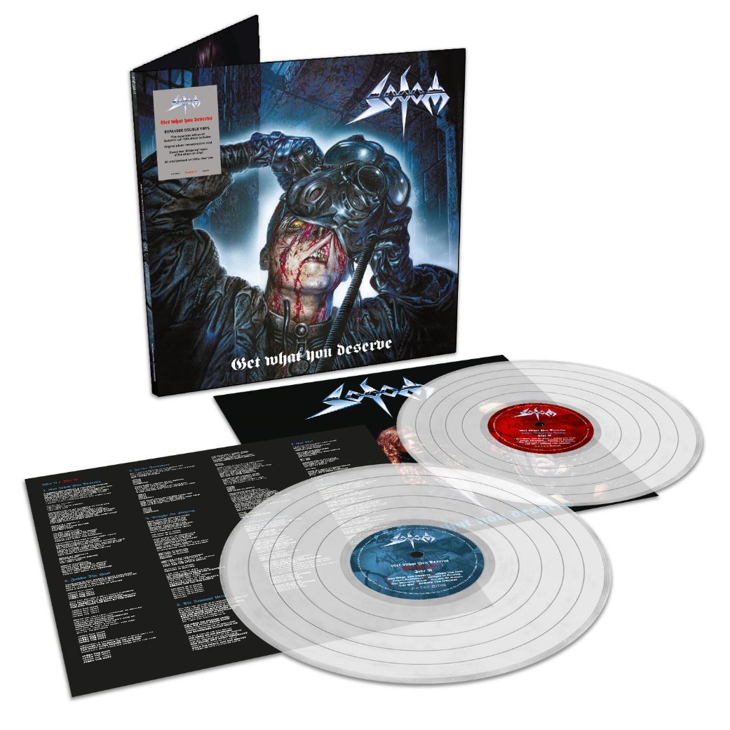 SODOM - Get What You Deserve - 2LP 140g Milky Clear Vinyl