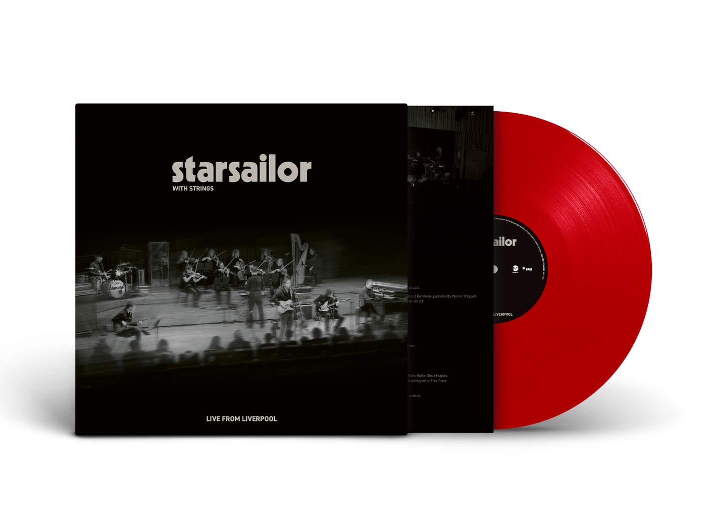 Starsailor - Starsailor with Strings: Live from Liverpool - Recycled Red Vinyl