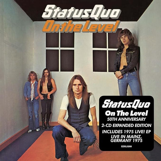 Status Quo - On The Level - 50th Anniversary 2CD in 7" Sleeve [National Album Day 2025]