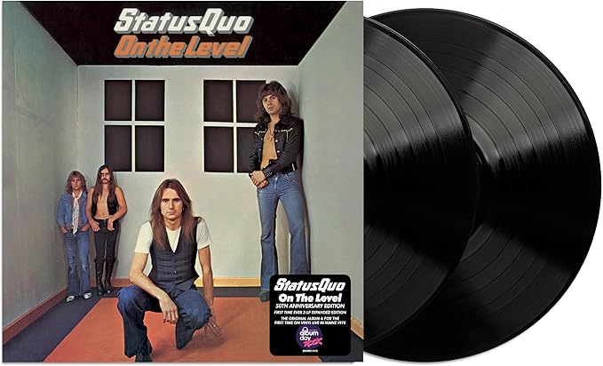 Status Quo - On The Level - 50th Anniversary 2LP Black Vinyl [National Album Day 2025]