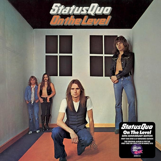 Status Quo - On The Level - 50th Anniversary 2LP Black Vinyl [National Album Day 2025]