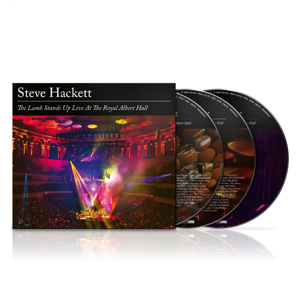 Steve Hackett - The Lamb Stands Up Live At The Royal Albert Hall - 2CD + Blu-ray