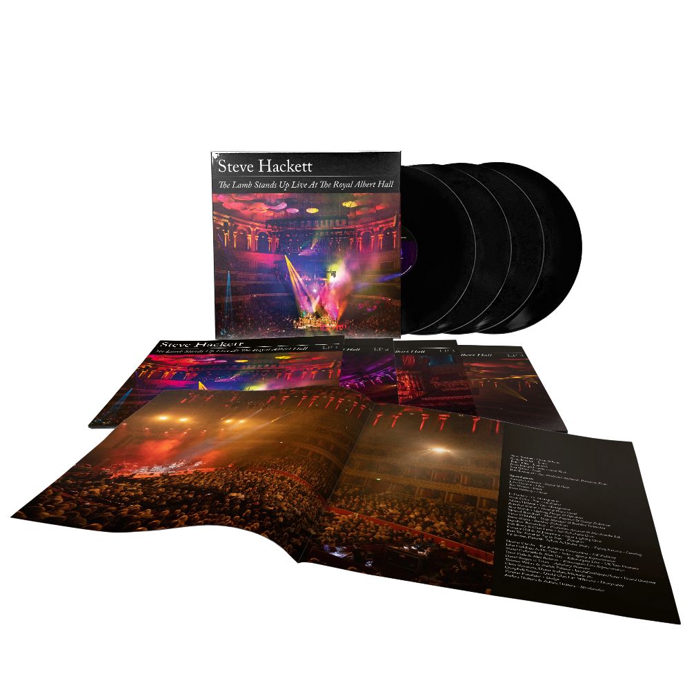 Steve Hackett - The Lamb Stands Up Live At The Royal Albert Hall - 4LP Box Set