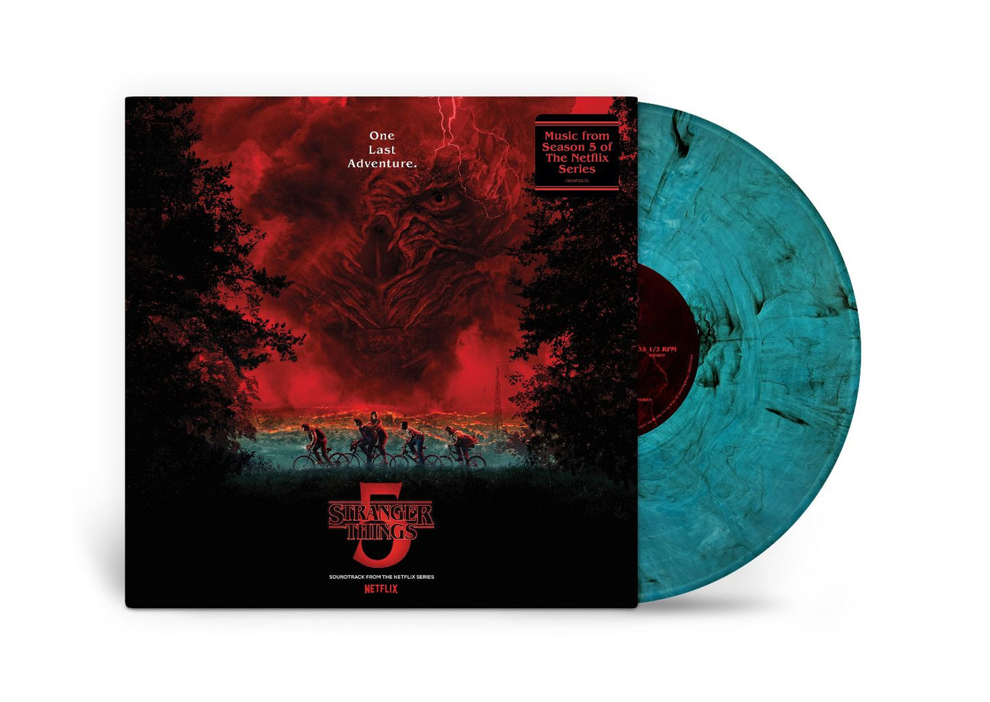 Stranger Things: Soundtrack From The Netflix Series, Season 5 - Sea Blue, Smoke Vinyl