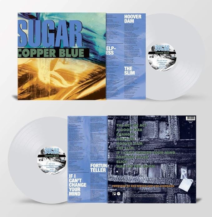 Sugar - Copper Blue - Limited 180g Clear Vinyl