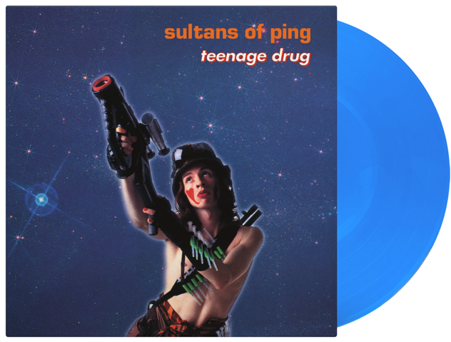 Sultans Of Ping F.C. - Teenage Drug - Limited, Numbered 180g Blue Vinyl
