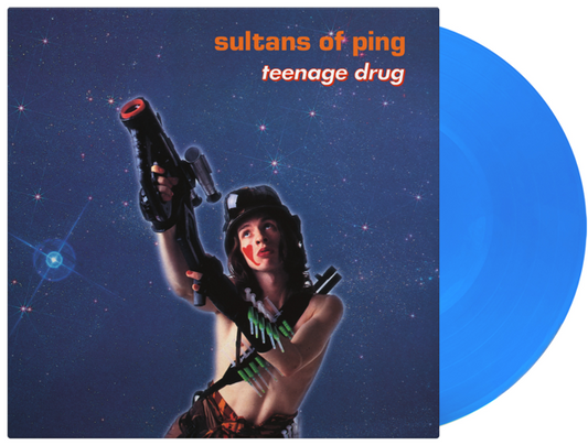 Sultans Of Ping F.C. - Teenage Drug - Limited, Numbered 180g Blue Vinyl
