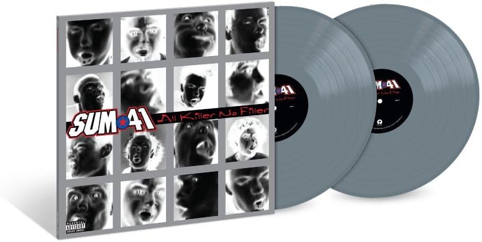 Sum 41 - All Killer No Filler (25th Anniversary Edition) 2LP Silver Vinyl