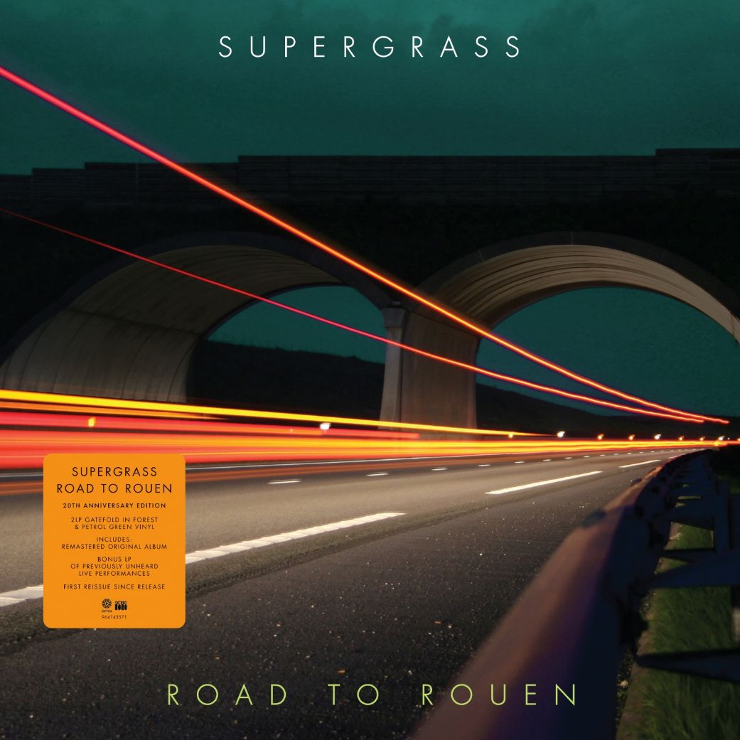 Supergrass - Road to Rouen (20th Anniversary Edition) 2LP Petrol & Forest Green Vinyl