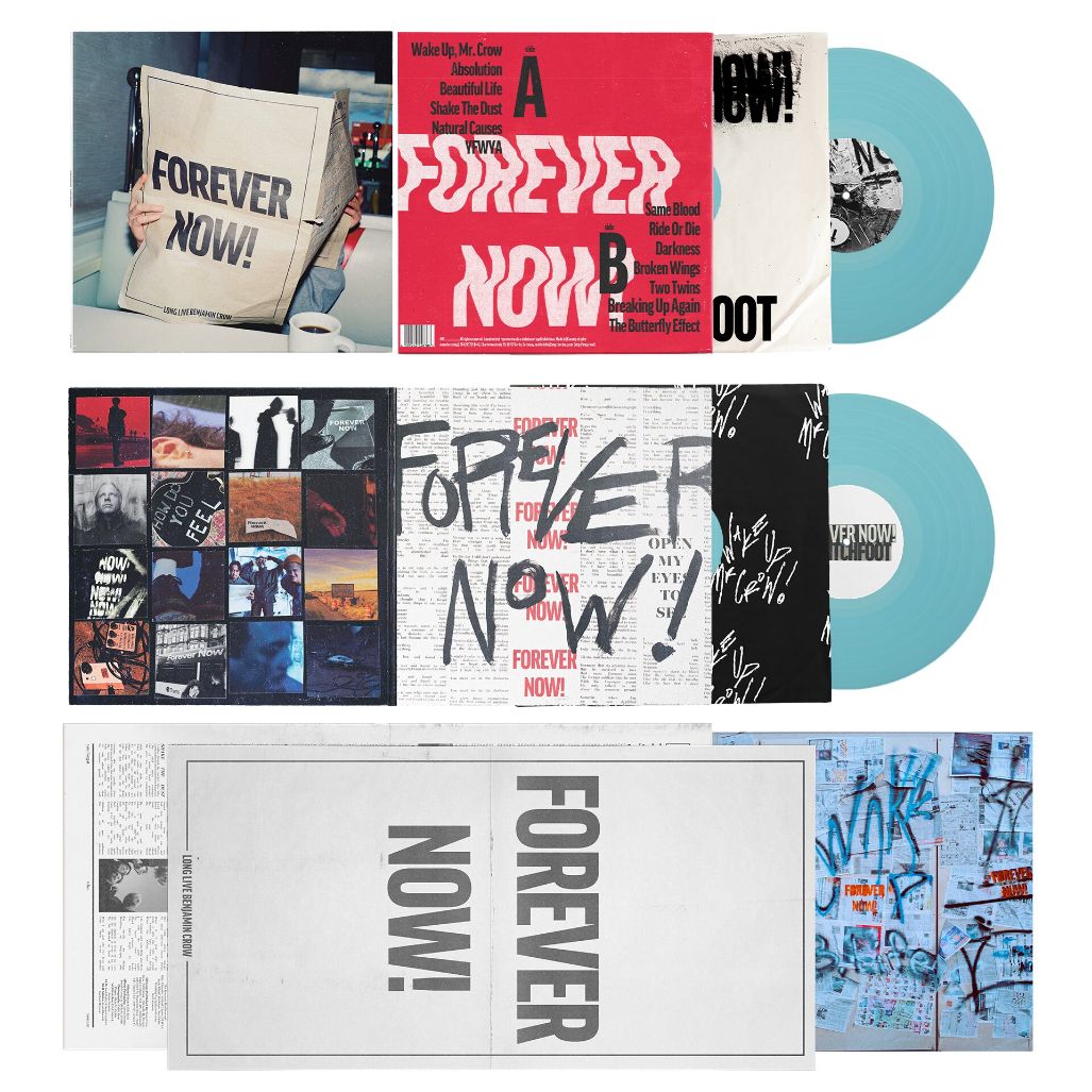 Switchfoot - Forever Now - 140g Translucent Light Blue Vinyl