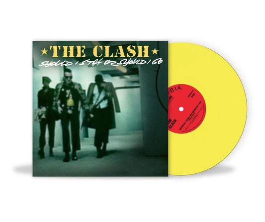 The Clash - Should I Stay Or Should I Go - Sunshine Yellow 7" Vinyl