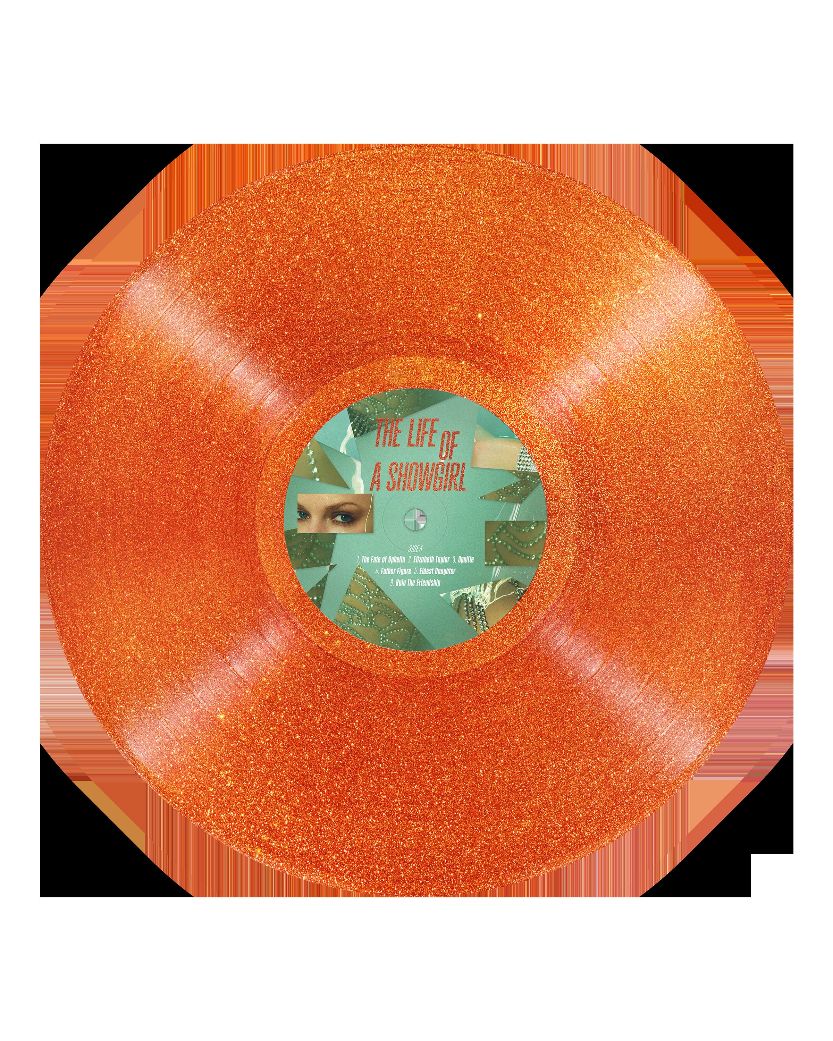 Taylor Swift - The Life Of A Showgirl - Orange Glitter Vinyl