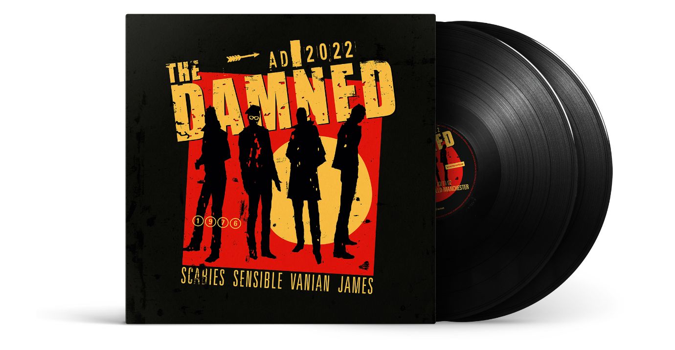 The Damned - AD 2024: Live In Manchester: 2LP Vinyl