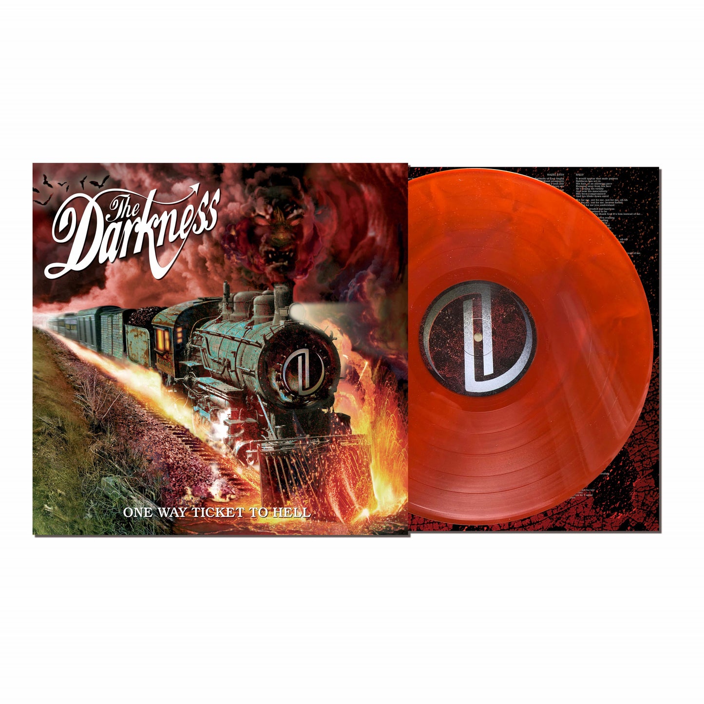The Darkness - One Way Ticket to Hell...and Back - Orange & Yellow vinyl