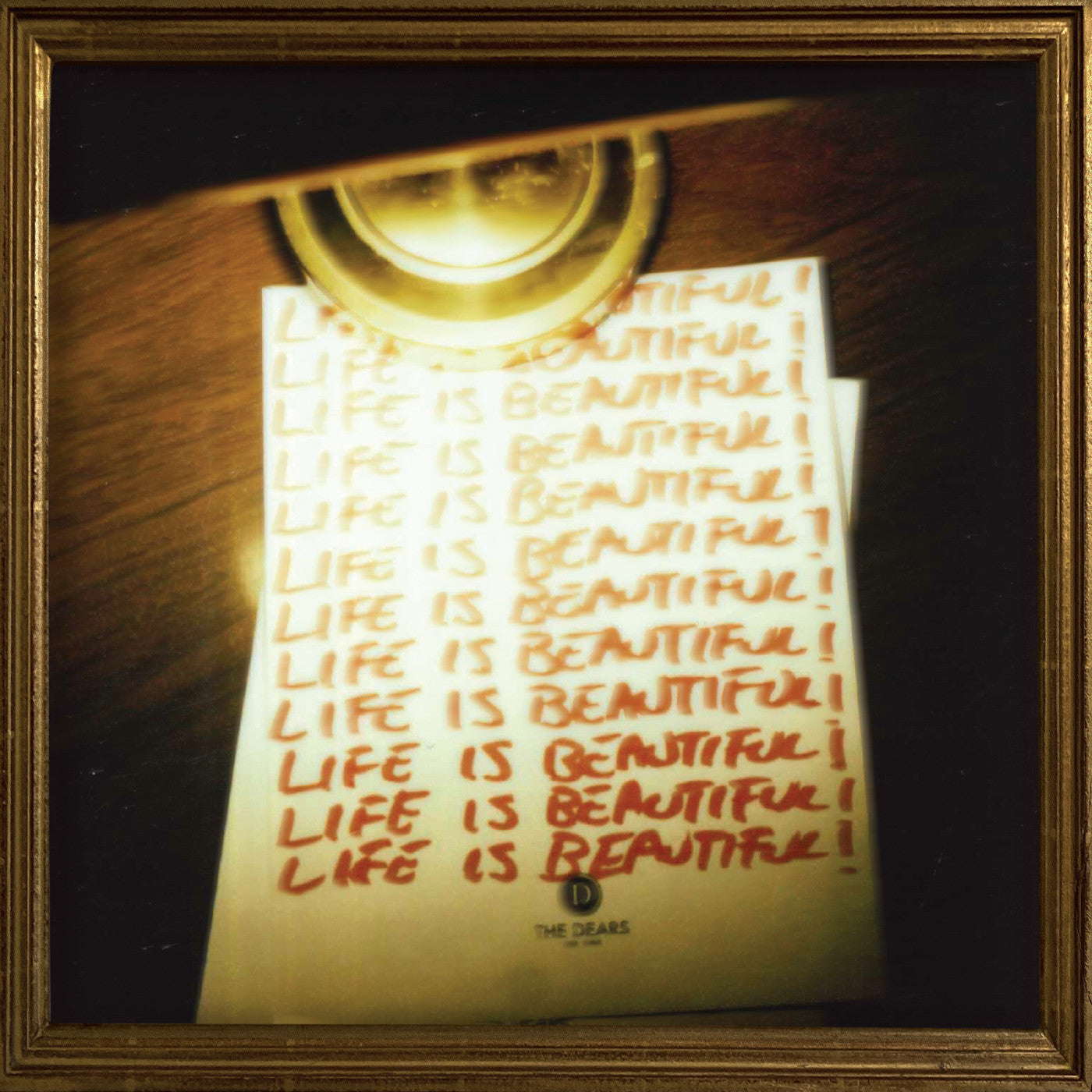 The Dears - Life Is Beautiful! Life Is Beautiful! Life Is Beautiful! - Gold Vinyl