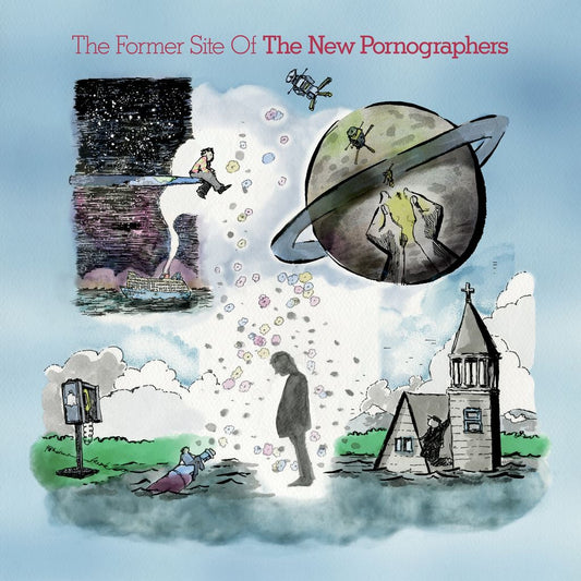 The New Pornographers - The Former Site Of - Orange & Red Marble Vinyl [Indies Exclusive]