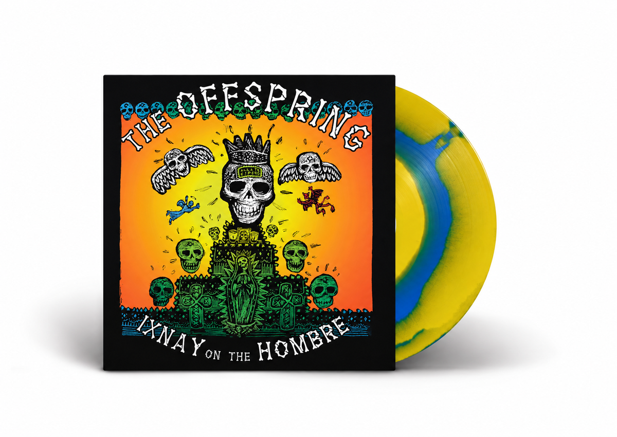 The Offspring - Ixnay On The Hombre - Yellow & Blue Marble Vinyl