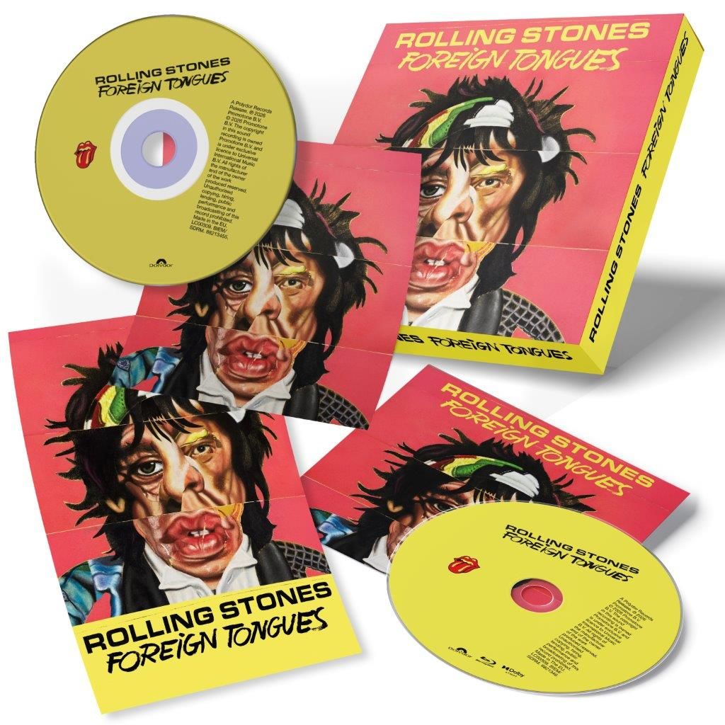 Rolling Stones - Foreign Tongues - Limited Edition CD / Blu-ray