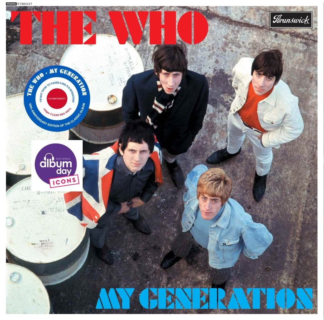 The Who - My Generation - 60th Anniversary edition - Red Vinyl [NAD2026]