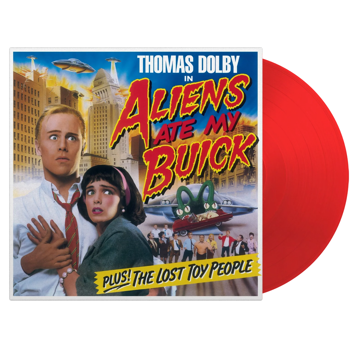 Thomas Dolby - Aliens Ate My Buick - Limited Numbered Translucent Red Vinyl