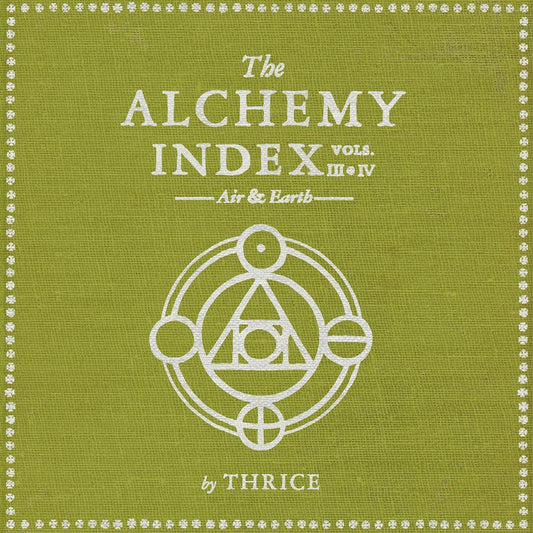 Thrice - The Alchemy Index Vols. III & IV: Air & Earth 2LP Miky Clear / Tan Vinyl