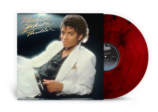 Michael Jackson - Thriller Limited Edition Red & Black Marble Vinyl