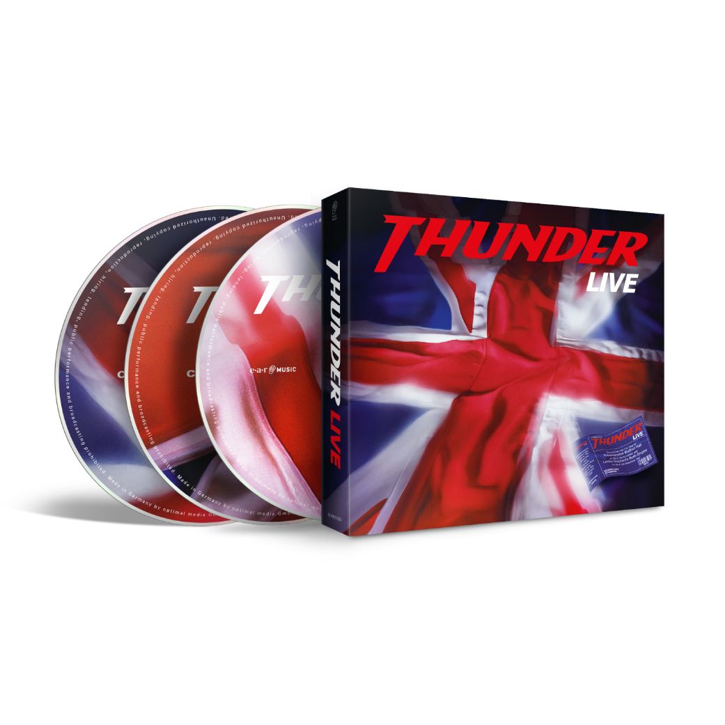 Thunder - Live - Limited Edition 3CD Digi-Pack