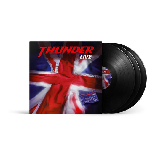 Thunder - Live - Limited Edition 3LP Black Vinyl