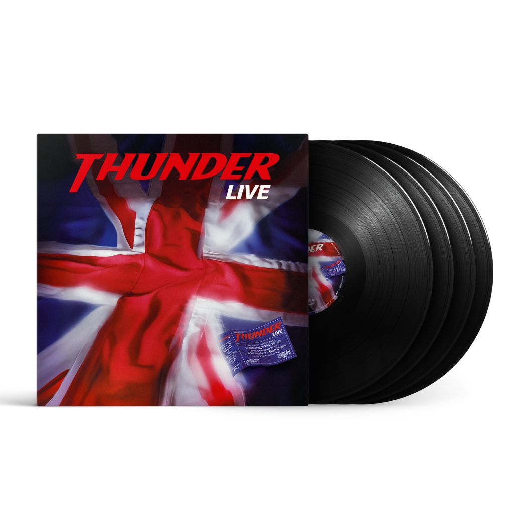 Thunder - Live - Limited Edition 4LP Black Vinyl