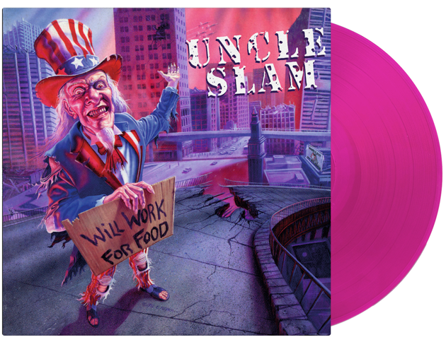 Uncle Slam - Will Work For Food - Limited, Numbered Translucent Purple Vinyl