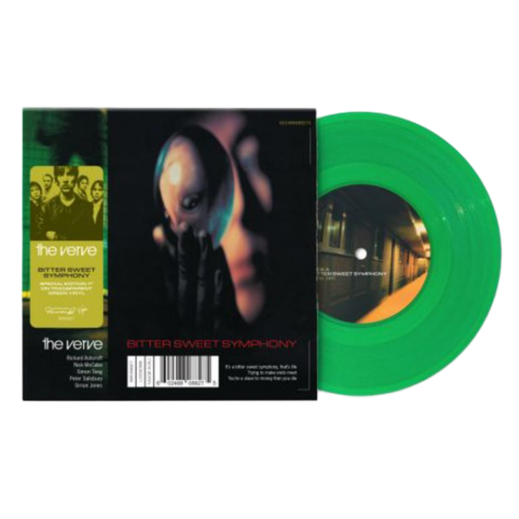 The Verve - Bittersweet Symphony - Limited Transparent 7" Vinyl