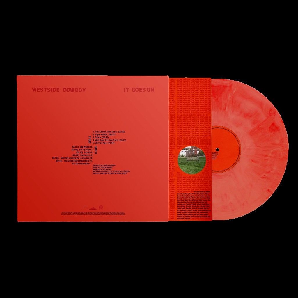 Westside Cowboy - It Goes On - 140g Recycled Red Vinyl [Indies Exclusive]