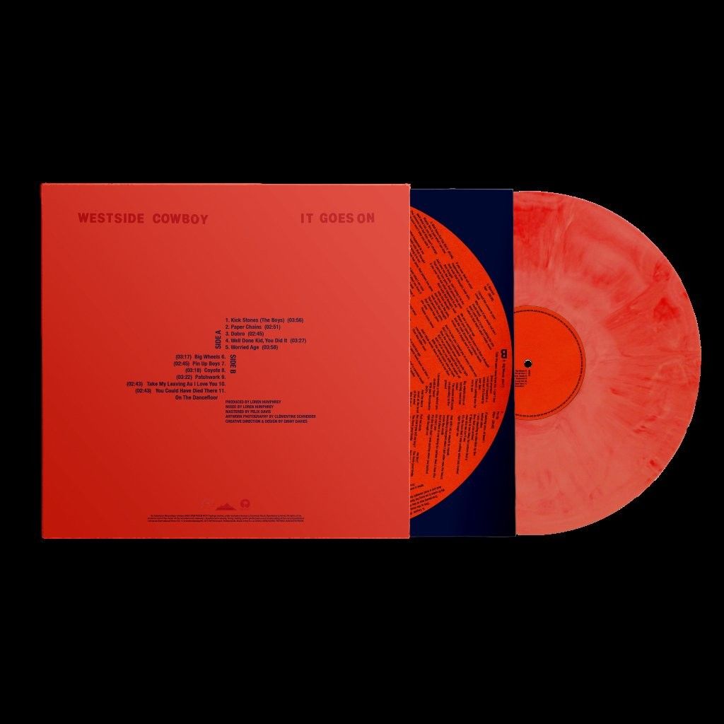 Westside Cowboy - It Goes On - 140g Recycled Red Vinyl [Indies Exclusive]