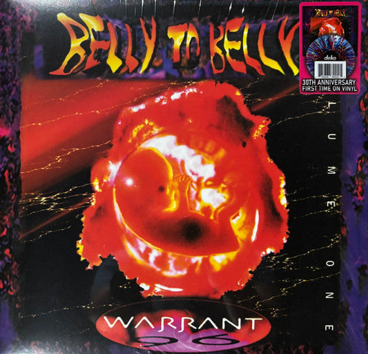 Warrant - Belly To Belly Volume 1 (30th Anniversary) - Limited Edition Splatter Vinyl