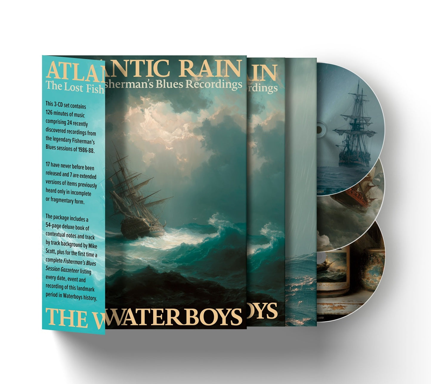 The Waterboys - Atlantic Rain, The Lost Fisherman's Blues Recordings - 3CD Set